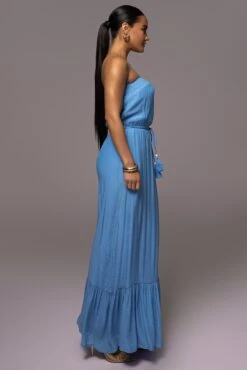 Blue Del Sol Linen Maxi Dress -Lady Clothing Store PRODUCT JUNE72023 JUNEDROP1 13