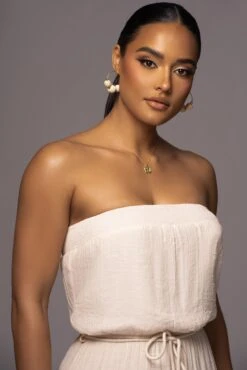 Beige Del Sol Linen Maxi Dress -Lady Clothing Store PRODUCT JUNE72023 JUNEDROP1 9