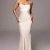White Alessia Satin Maxi Dress -Lady Clothing Store PRODUCT JUNE72023 NEWARRIVALS 22 7a636a65 e7d6 4132 8c78 36b5164fcf23