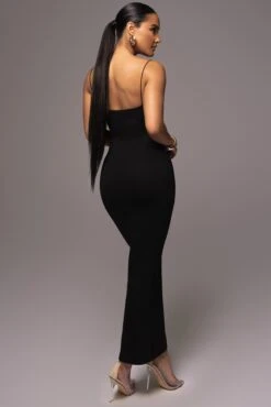 Black Jacey Cami Maxi Dress -Lady Clothing Store PRODUCT JUNE72023 NEWARRIVALS 35