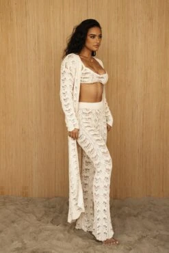 Buttercream Lost At Sea Crochet Duster 22 Buttercream Lost At Sea Crochet Duster -Lady Clothing Store PRODUCT JUNE82023 CROCHET 140