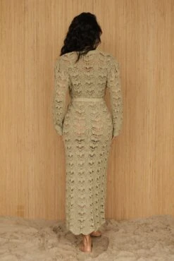 Moss Lost At Sea Crochet Duster -Lady Clothing Store PRODUCT JUNE82023 CROCHET 39