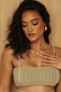 Moss She's All That Knit Crop Top -Lady Clothing Store PRODUCT JUNE82023 CROCHET 54 8d13bc2e 1985 439b 8684 256c619e54a4