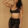 Black Ocean Eyes Crochet Top -Lady Clothing Store PRODUCT JUNE82023 CROCHET 98