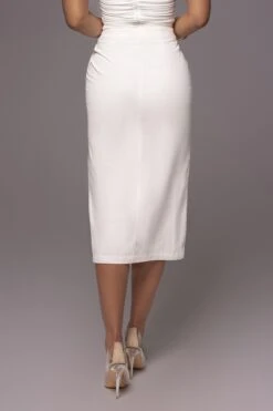 White Riviera Linen Skirt 14 White Riviera Linen Skirt -Lady Clothing Store PRODUCT JUNE82023 NEWARRIVALS 84