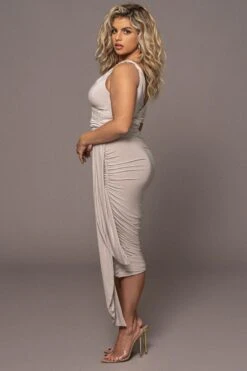 Seashell Edge Of Romance Midi Dress -Lady Clothing Store PRODUCT MAR132023 115