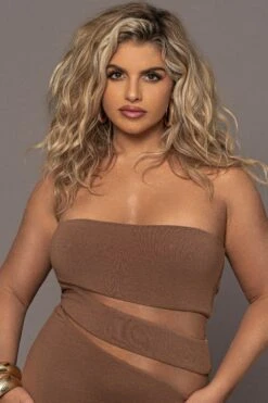 Pecan Unpredictable Midi Dress 30 Pecan Unpredictable Midi Dress -Lady Clothing Store PRODUCT MAR132023 136