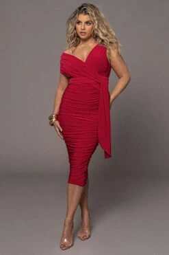 Ruby Edge Of Romance Midi Dress -Lady Clothing Store PRODUCT MAR132023 93