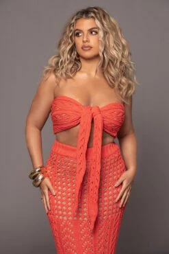 Coral Caribbean Skies Skirt Set -Lady Clothing Store PRODUCT MAR132023 ASAP 7