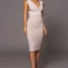 Seashell Edge Of Romance Midi Dress