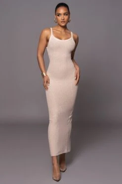 Beige Back To You Maxi Dress -Lady Clothing Store PRODUCT MAR302023 41
