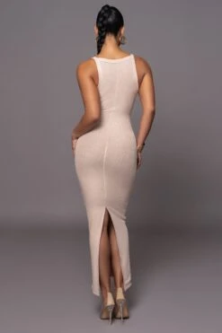 Beige Back To You Maxi Dress -Lady Clothing Store PRODUCT MAR302023 44