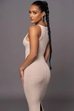 Beige Back To You Maxi Dress -Lady Clothing Store PRODUCT MAR302023 46