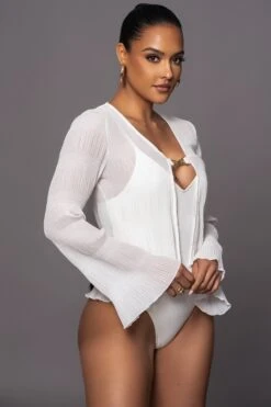 White Hidden Treasure Clasp Top -Lady Clothing Store PRODUCT MAR302023 87