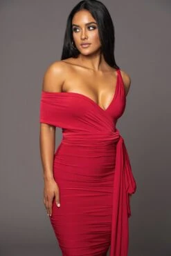 Ruby Edge Of Romance Midi Dress -Lady Clothing Store PRODUCT MAR82023 86