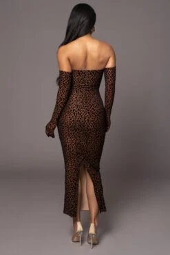 Pecan Leopard Midnight Hour Maxi Dress -Lady Clothing Store PRODUCT MAR82023 ASAP 67