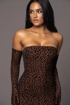 Pecan Leopard Midnight Hour Maxi Dress -Lady Clothing Store PRODUCT MAR82023 ASAP 72