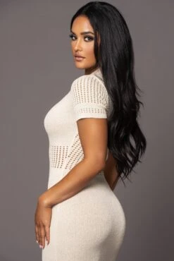 Buttercream Venice Collared Midi Dress -Lady Clothing Store PRODUCT MAR82023 ASAP 9