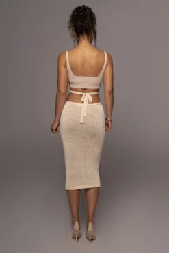 Cream Beatrix Midi Skirt -Lady Clothing Store PRODUCT MARCH92022 154