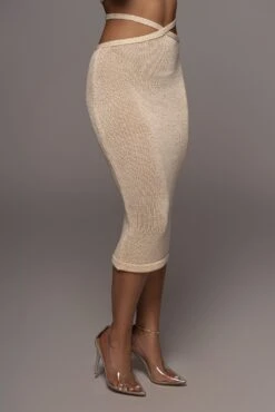 Cream Beatrix Midi Skirt -Lady Clothing Store PRODUCT MARCH92022 157