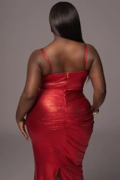 Red Rubi Cowl Neck Cocktail Dress -Lady Clothing Store PRODUCT MAY112023 27