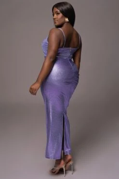 Purple Rubi Cowl Neck Cocktail Dress -Lady Clothing Store PRODUCT MAY112023 41