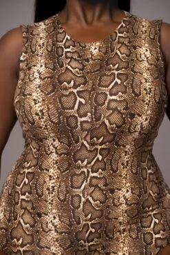 Snakeskin Mystic Jungle Jumpsuit -Lady Clothing Store PRODUCT MAY112023 57