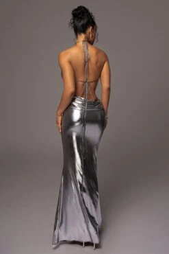 Silver Heart Of Gold Maxi Dress 35 Silver Heart Of Gold Maxi Dress -Lady Clothing Store PRODUCT MAY172023 15