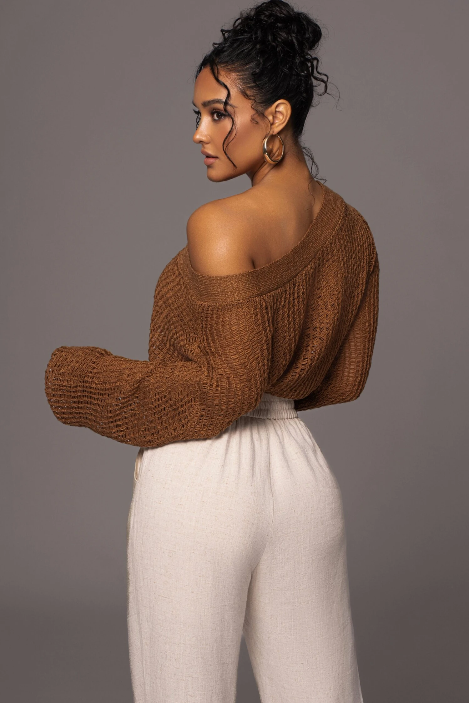 Pecan No Turning Back Off-Shoulder Top 10 Pecan No Turning Back Off-Shoulder Top - Image 8