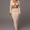 Beige All About You Skirt Set -Lady Clothing Store PRODUCT MAY172023 59
