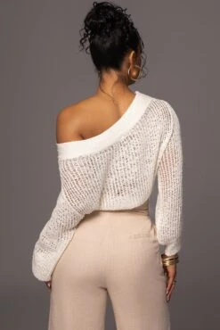 Ivory No Turning Back Off-Shoulder Top -Lady Clothing Store PRODUCT MAY172023 80