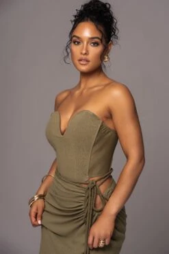 Olive Destination Linen Skirt Set 22 Olive Destination Linen Skirt Set -Lady Clothing Store PRODUCT MAY172023 JUNEDROP1 49