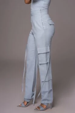 Blue Better Half Linen Utility Pants -Lady Clothing Store PRODUCT MAY172023 JUNEDROP1 9