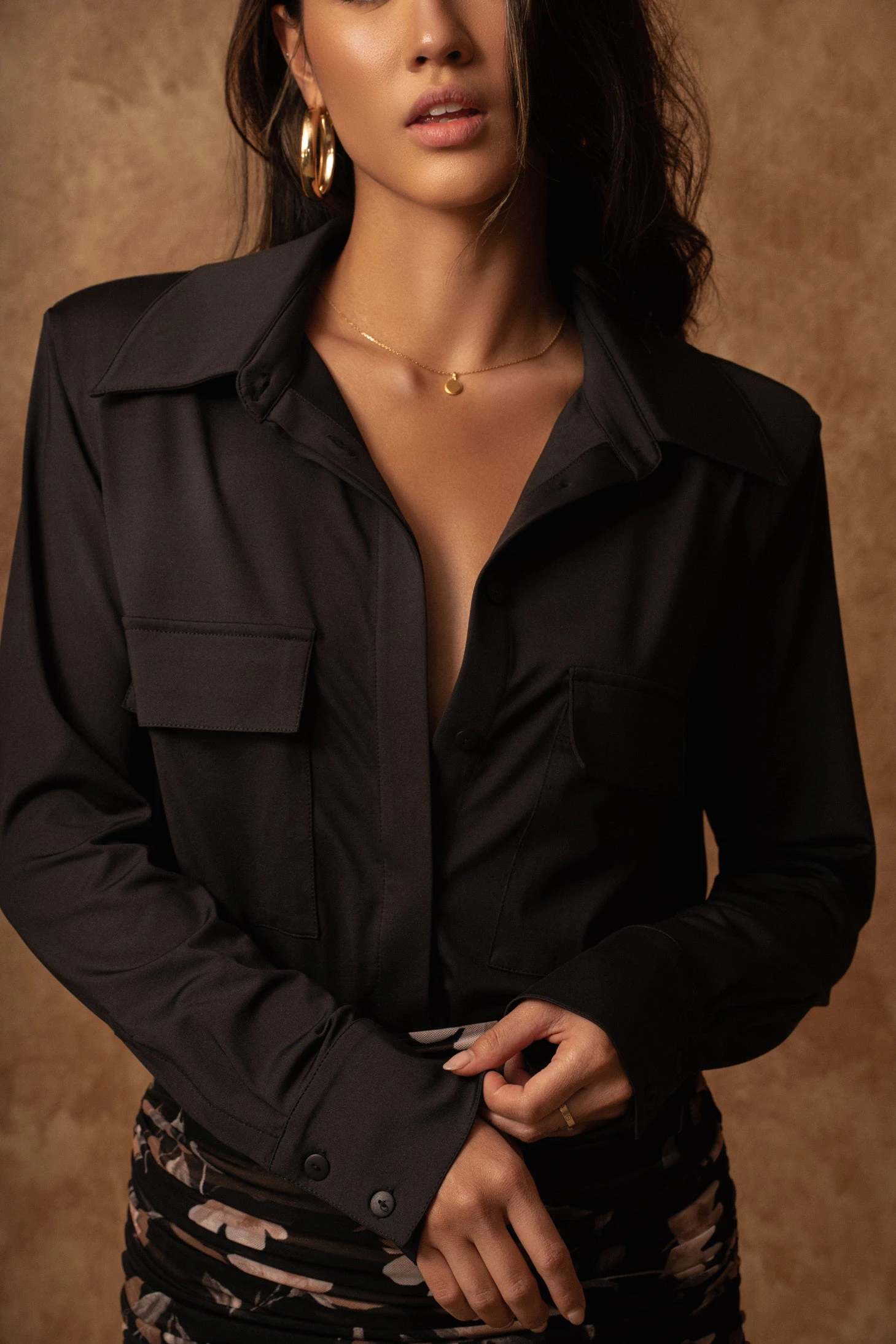 Noir Jaxson Button Up 8 Noir Jaxson Button Up - Image 6