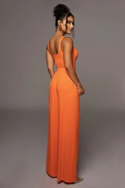 Jluxbasix Tangerine Classic Cut Tank -Lady Clothing Store PRODUCT MAY202022 MISSING 32