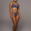 Indigo Blesse Ribbed Bikini Set -Lady Clothing Store PRODUCT MAY202022 SUMMER1 86