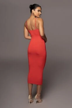 Red Soulmate Cut Out Dress -Lady Clothing Store PRODUCT MAY22022 126