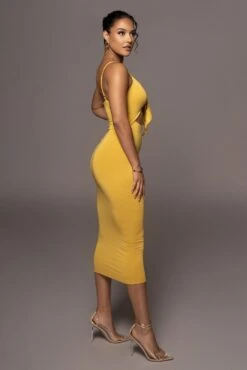 Yellow Soulmate Cut Out Dress 13 Yellow Soulmate Cut Out Dress -Lady Clothing Store PRODUCT MAY22022 139