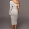 Grey Vixen One Shoulder Dress -Lady Clothing Store PRODUCT MAY22022 185