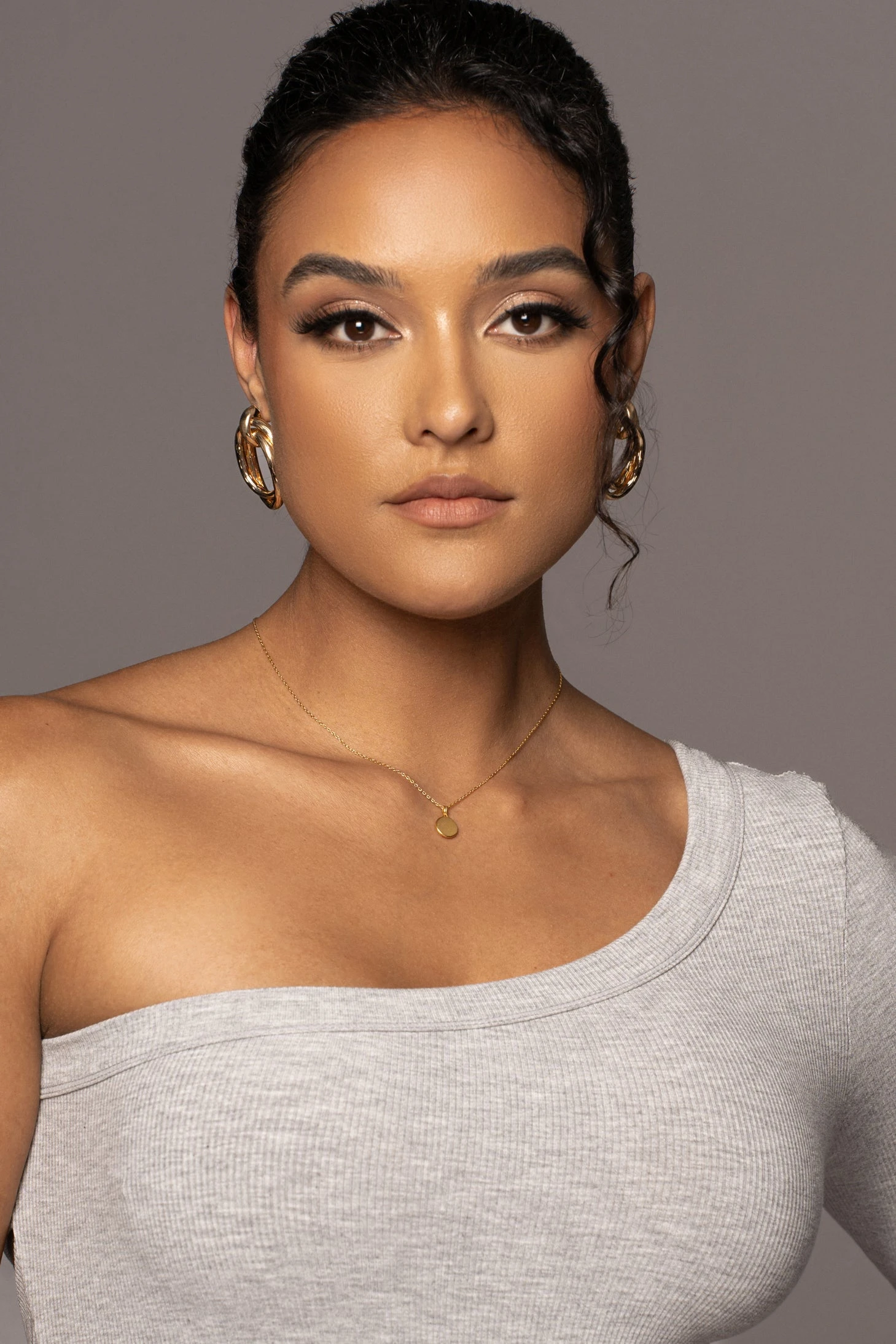 Grey Vixen One Shoulder Dress 7 Grey Vixen One Shoulder Dress - Image 5