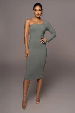 Green Vixen One Shoulder Dress 12 Green Vixen One Shoulder Dress -Lady Clothing Store PRODUCT MAY22022 192