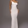 White Adventure Awaits Linen Maxi Dress