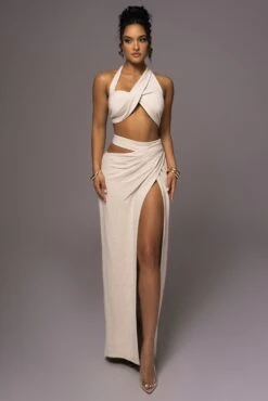 Natural New Age Two Piece Skirt Set -Lady Clothing Store PRODUCT MAY232023 JUNEDROP1 143