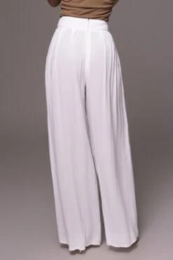 White After Sunset Pleated Pants -Lady Clothing Store PRODUCT MAY232023 JUNEDROP1 181