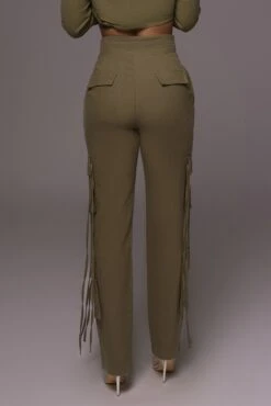 Olive Better Half Linen Utility Pants -Lady Clothing Store PRODUCT MAY232023 JUNEDROP1 200