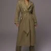 Olive One Step Closer Linen Coat -Lady Clothing Store PRODUCT MAY232023 JUNEDROP1 214