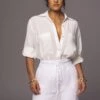 Off White By The Coast Crinkled Button Up 1 Off White By The Coast Crinkled Button Up -Lady Clothing Store PRODUCT MAY232023 JUNEDROP1 234