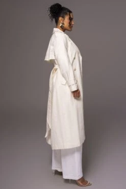 Off White One Step Closer Linen Coat -Lady Clothing Store PRODUCT MAY232023 JUNEDROP1 240