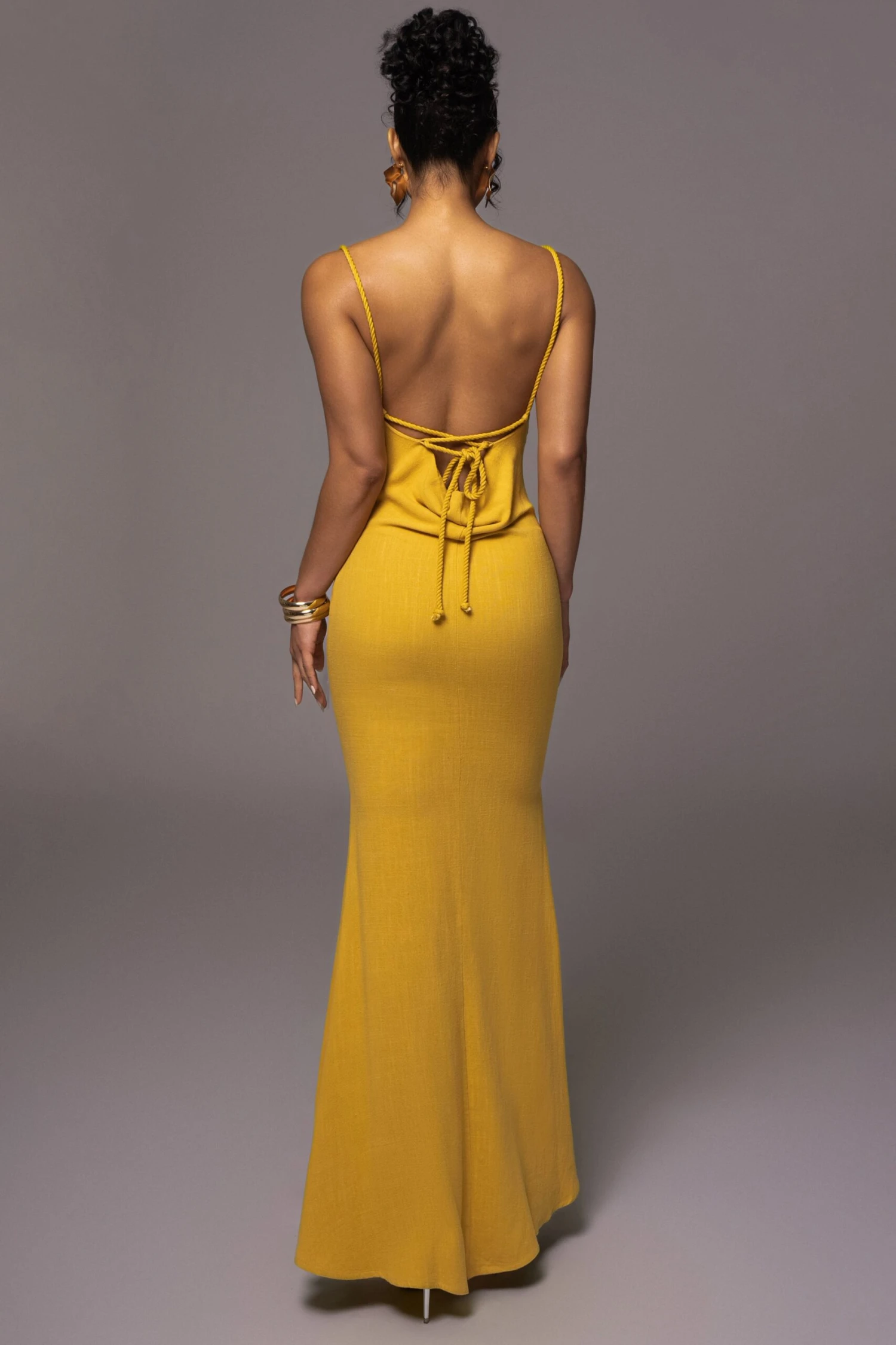 Yellow Adventure Awaits Linen Maxi Dress 11 Yellow Adventure Awaits Linen Maxi Dress - Image 9