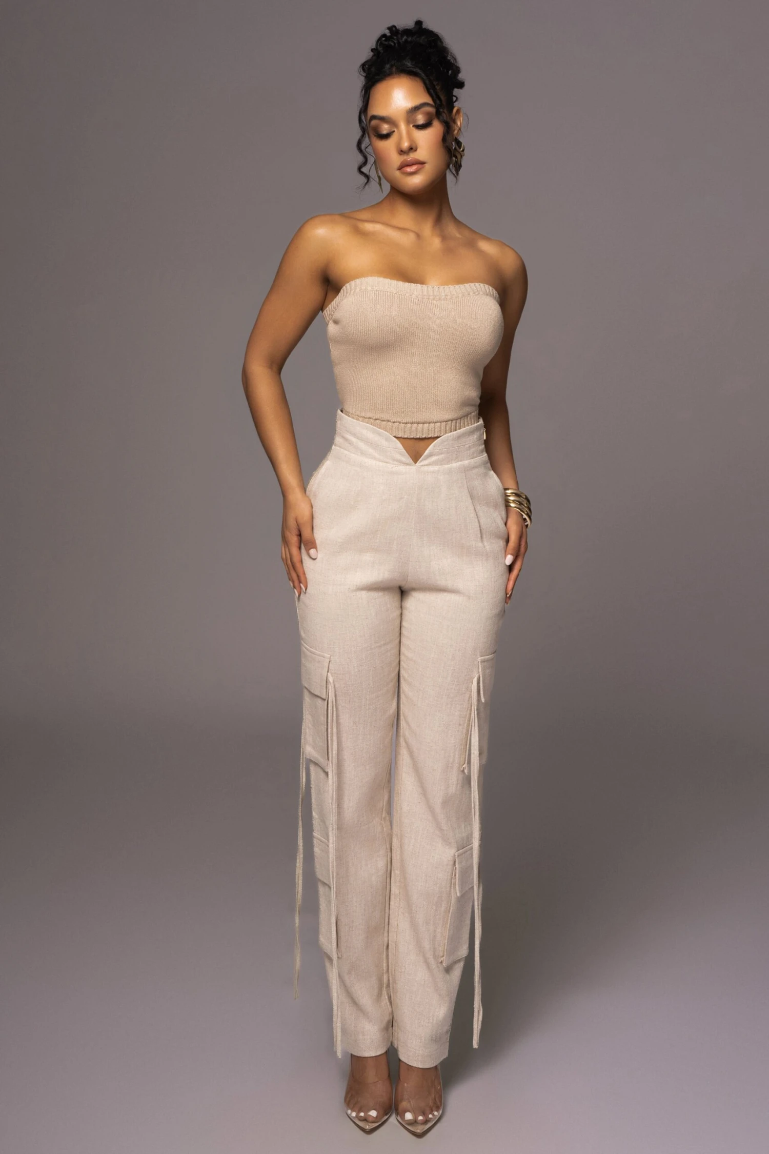 Natural Better Half Linen Utility Pants 5 Natural Better Half Linen Utility Pants - Image 3